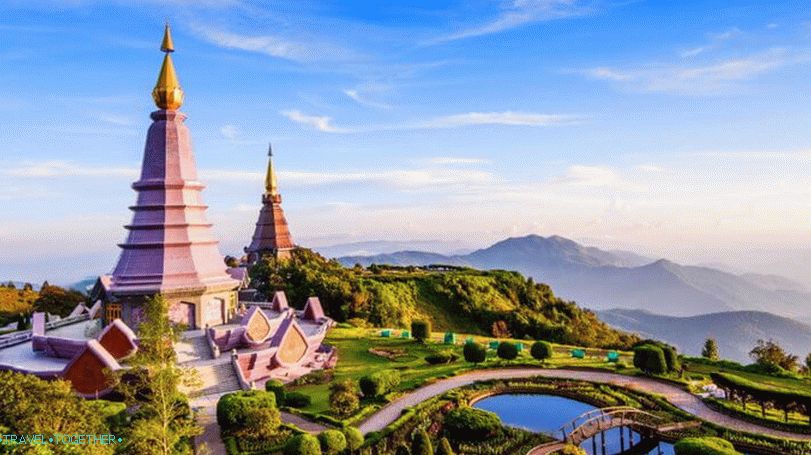 Zabava na Tajskem - narodni park Doi Inthanon
