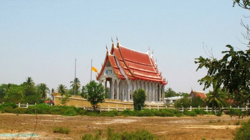 Tempelj za ladje Wat Ta Nod Luang v Hua Hinu