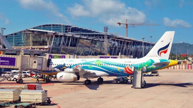 Letališče Phuket na Tajskem