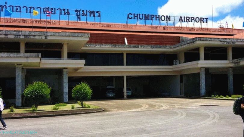 Letališče Chumphon na Tajskem