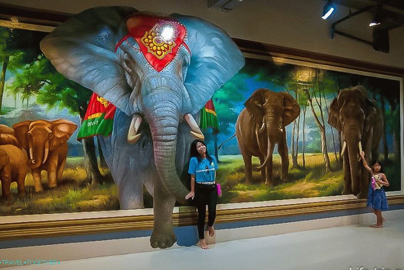 Včasih imenujemo tudi 3D muzej v Pattayi