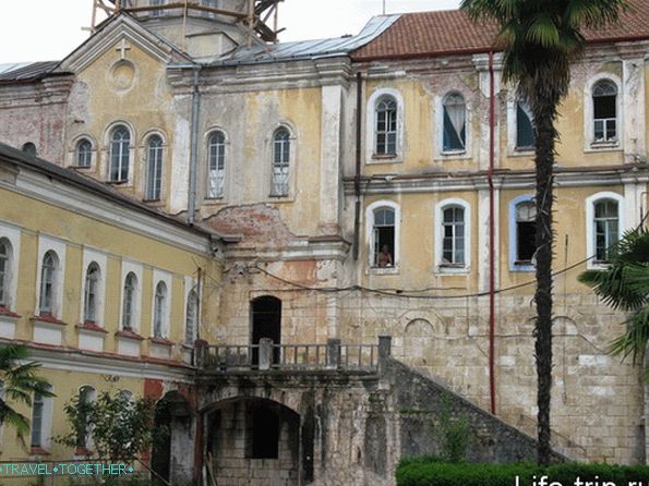 Abhazija. Novi Athos. Samostan.