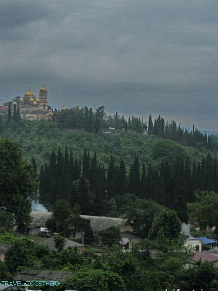 Abhazija. Novi Athos. Samostan.