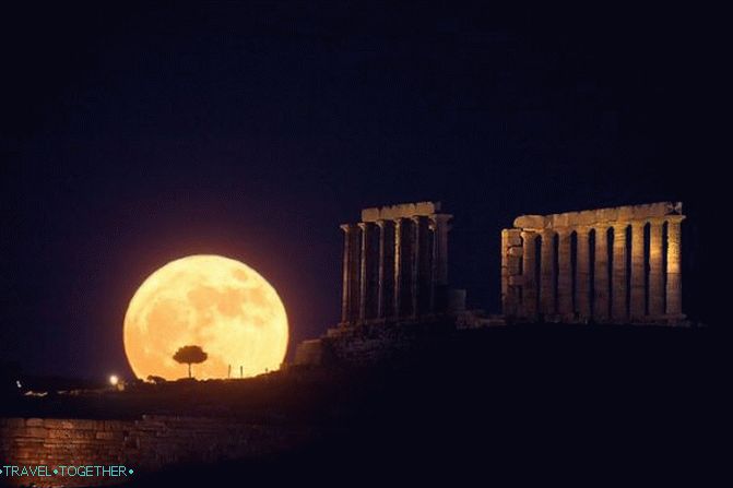 Rt Sounion in Posejdonski tempelj