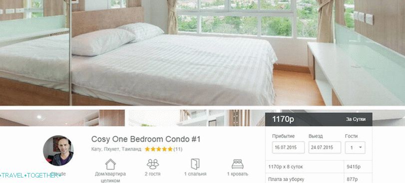 Cene Airbnb