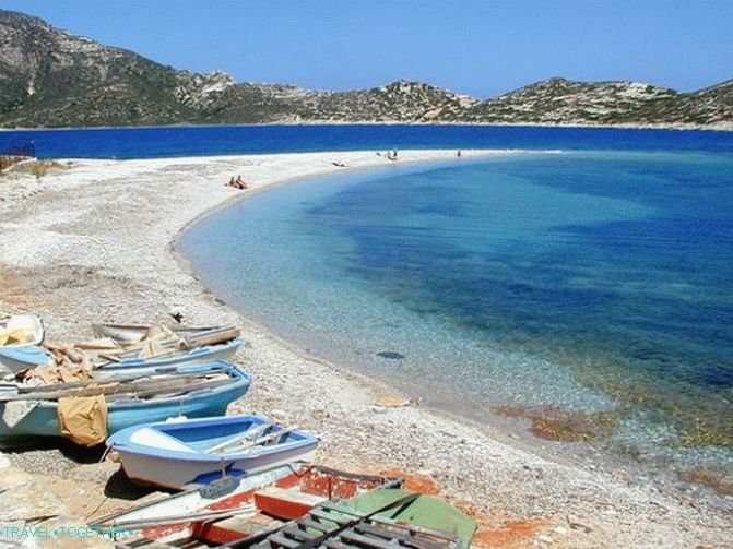 Plaža Aegala v Amorgosu