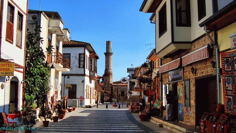 Staro mestno jedro Antalya - Kaleici