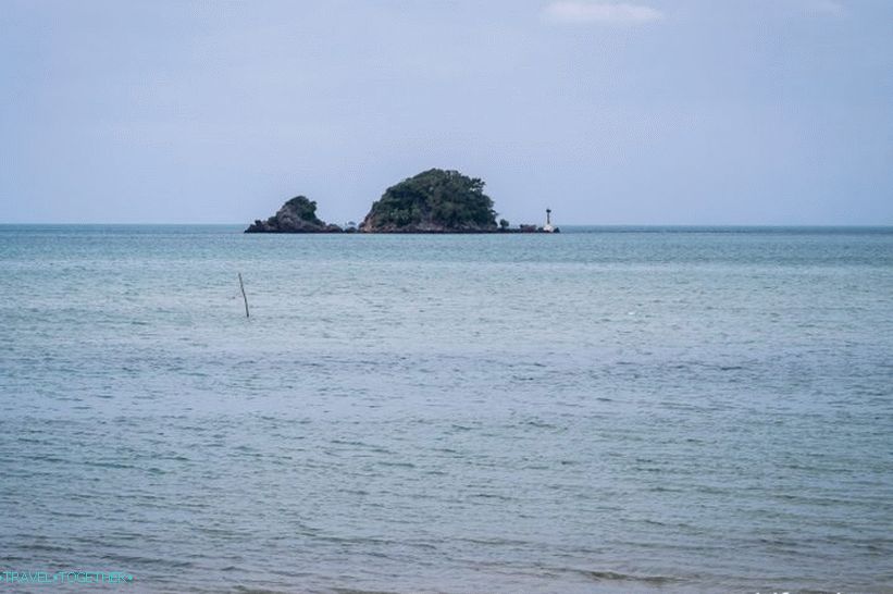 Ao Ko Kwang (Ao Kaw Kwang) - sprehajalna plaža z promenade