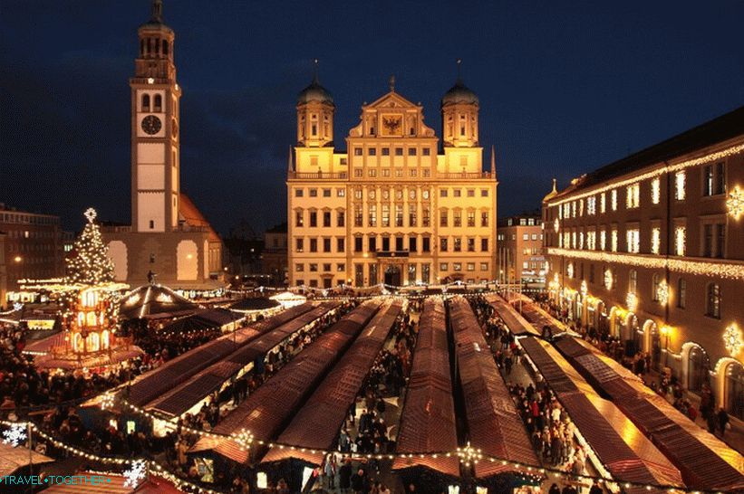 Božična tržnica v Augsburgu