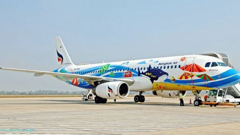 Bangkok Airways Airlines na Tajskem