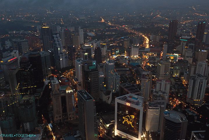 Kuala Lumpur zvečer