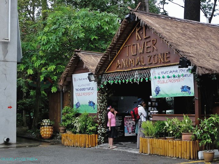 Prehod v park Bukit Nanas