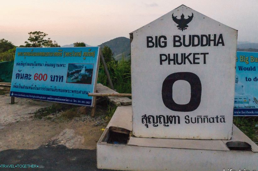 Veliki Buda na Phuketu in razgledna točka - glavna atrakcija