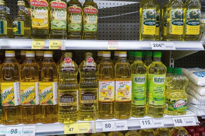 Koruza, oljka, kanola