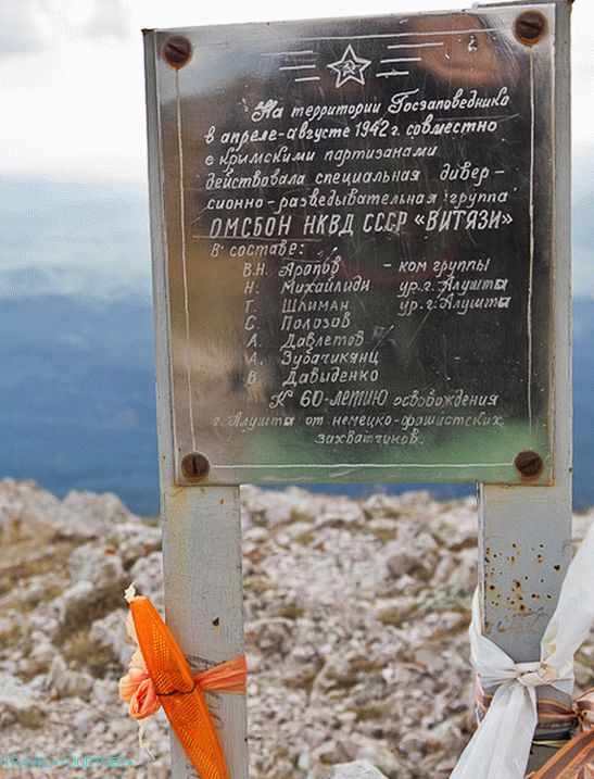 Še en znak na vrhu skupine Vityazi