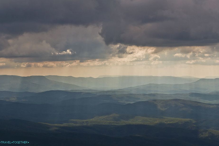 Sonce se je prelilo z oblaki in nam dalo takšne slike