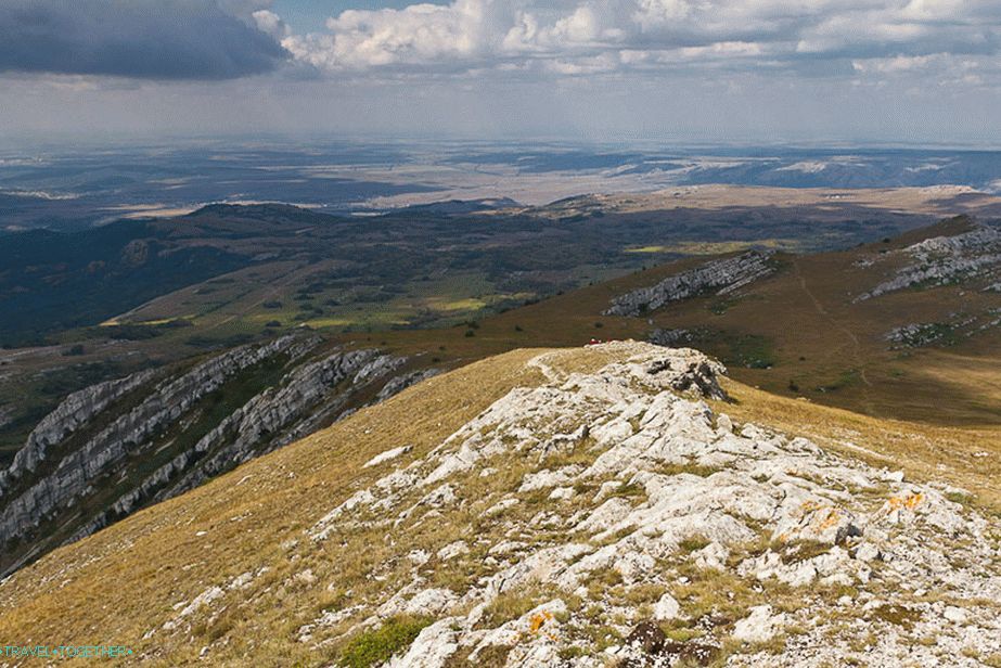 Pogled iz Eklizija-Buruna na planoti Chatyr Dag