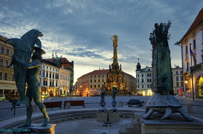 Stolpec Svete Trojice v Olomoucu