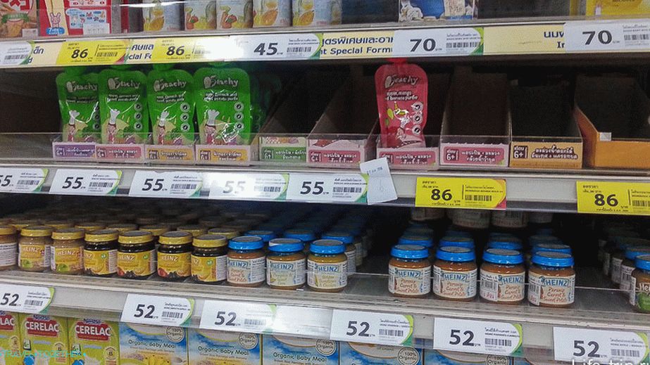 Kako nahraniti otroka na Tajskem