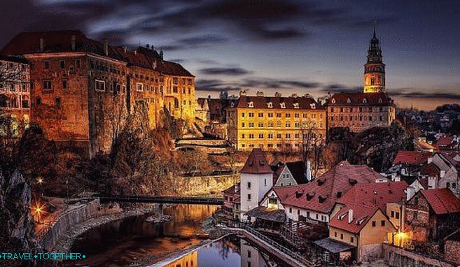 Grad Cesky Krumlov ali grad Krumlov