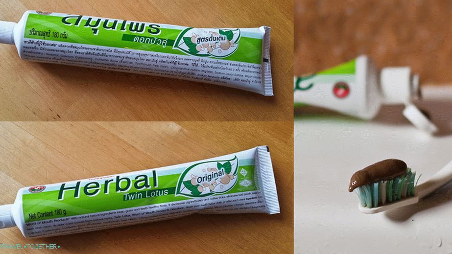 Brown Herbal Toothpaste