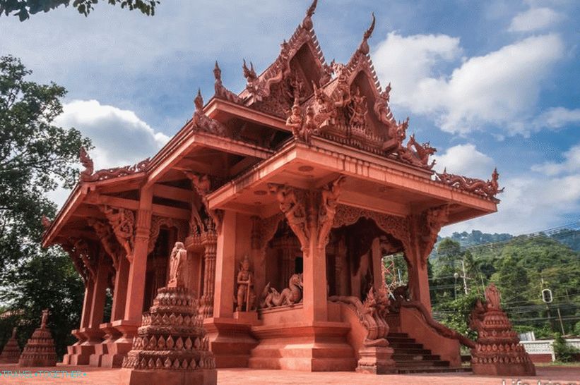 Red Temple on Samui