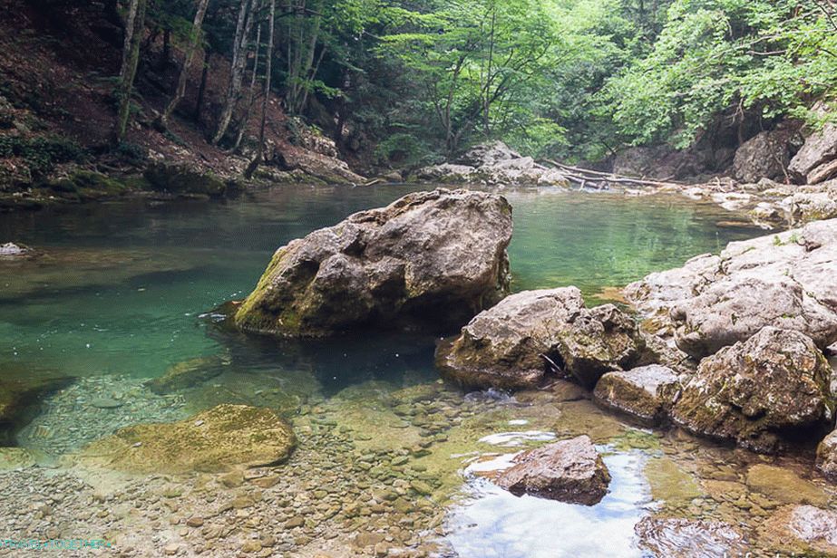 Veliki kanjon od spodaj