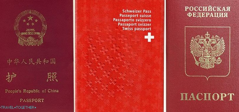 Rdeča barva potnega lista