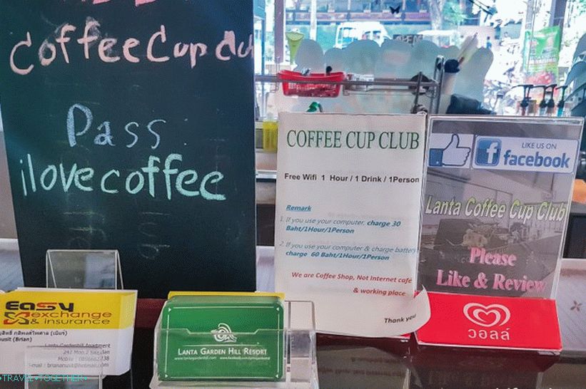 Coffee Cup Club na Lanti - ne sodelujemo, ampak kavarna