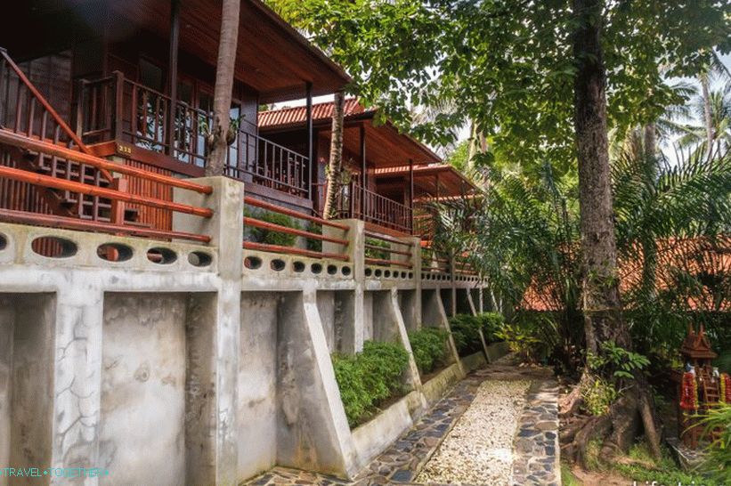 Cyana Beach Resort je dober hotel v Phanganu