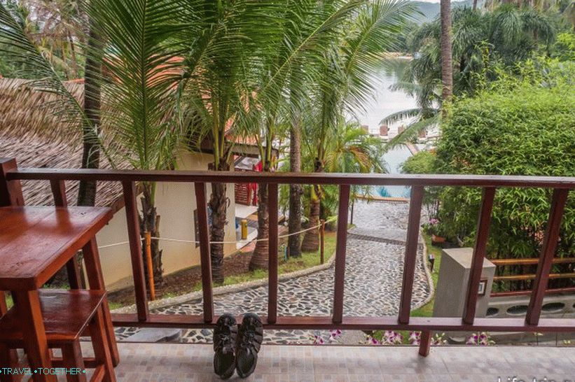 Cyana Beach Resort je dober hotel v Phanganu