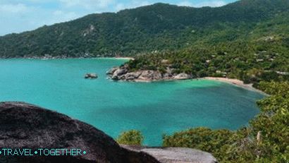Križarjenje ob obali otoka Koh Phangan na jadrnici
