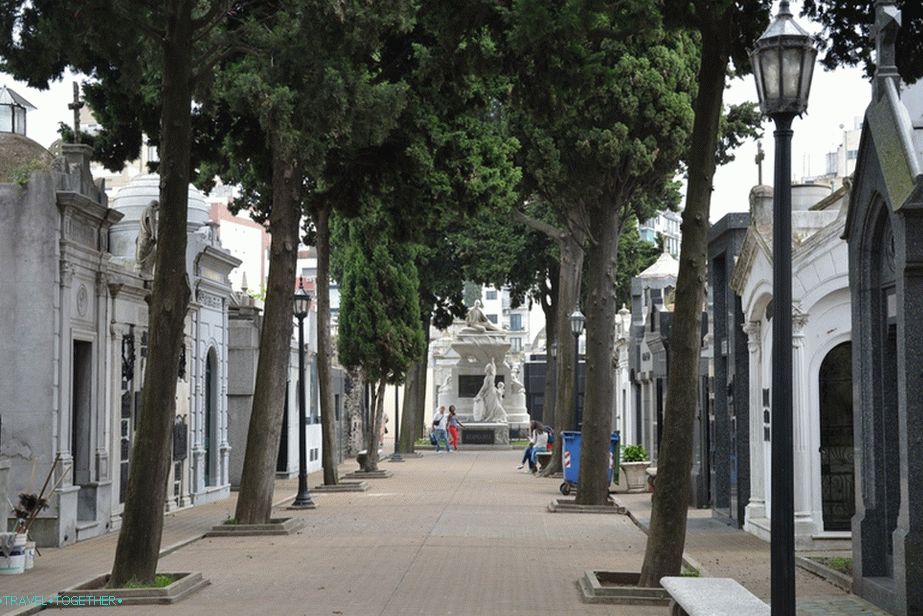 Pokopališče Recoleta v Buenos Airesu