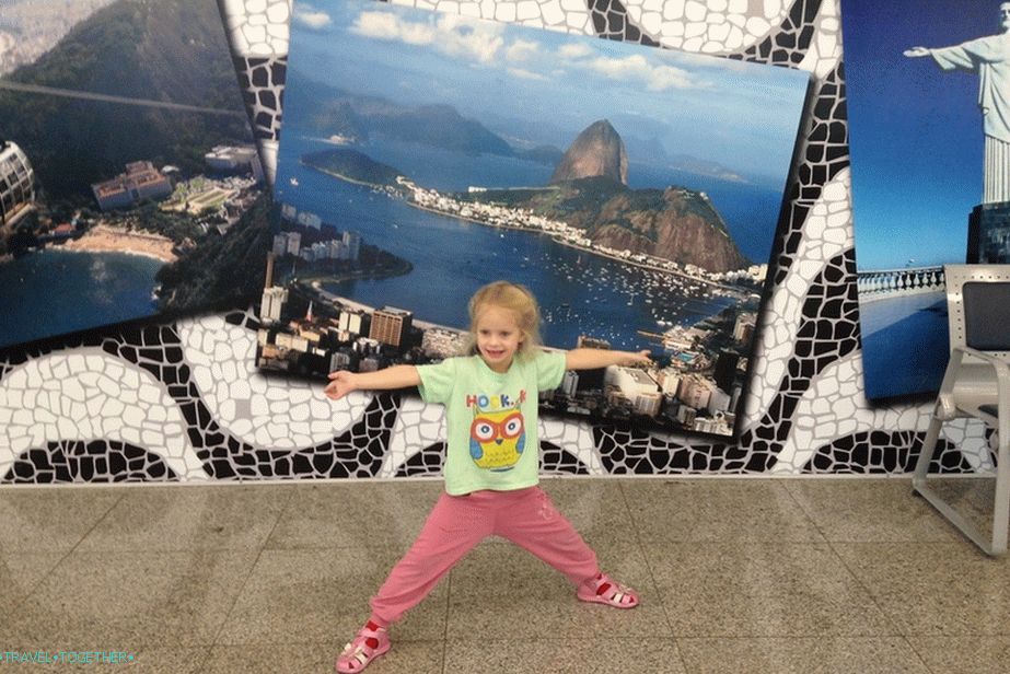 Prevoz na letališču Rio de Janeiro (Brazilija)