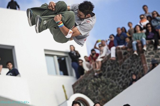 Festival Santorini Parkour 2014