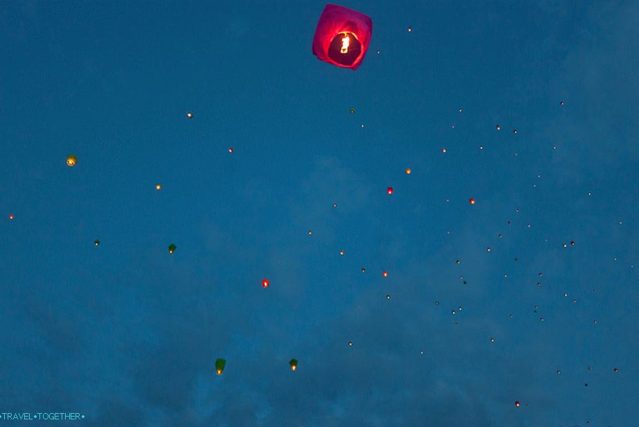 Nebesne luči na nebu