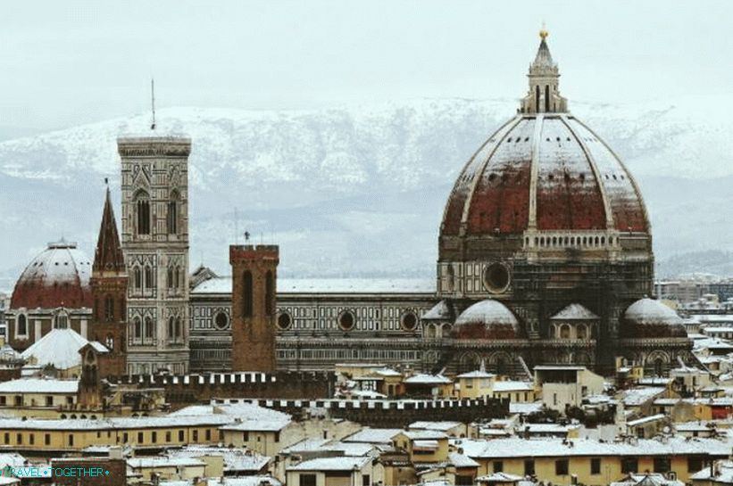 Zima v Firencah