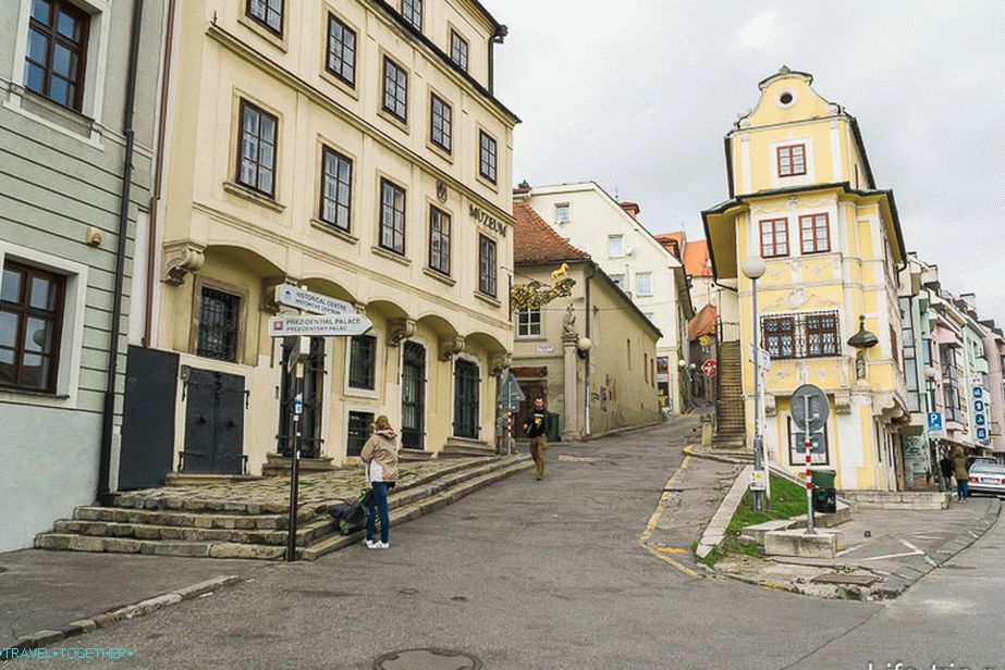 Ulice starega mesta Bratislava