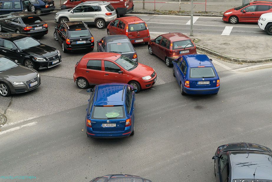 Tako znano propadanje na cestah
