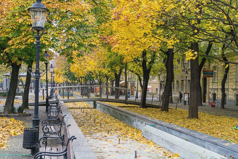 Jesenske ulice v starem mestnem jedru Bratislave