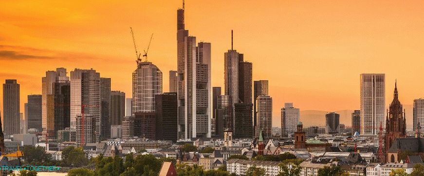 Panorama Frankfurta na Majni