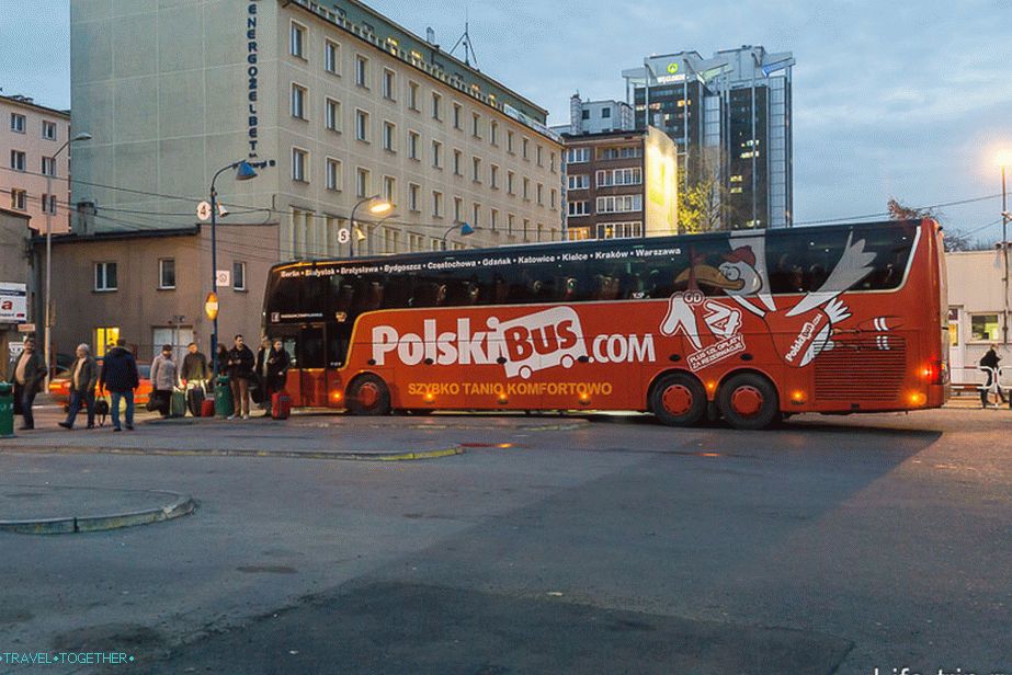 Poceni poljski avtobusi Polskibus