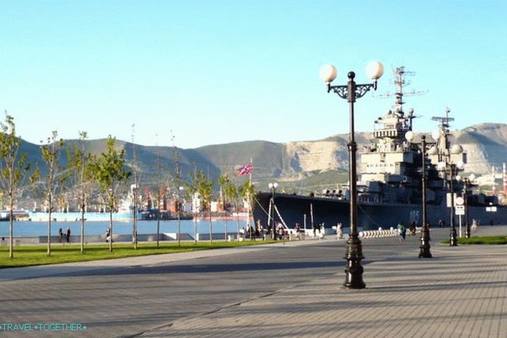 Novorossiysk, Embankment