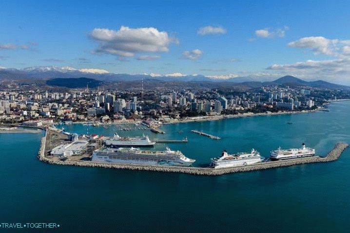 Sochi, pojdi na izlete z ladjo