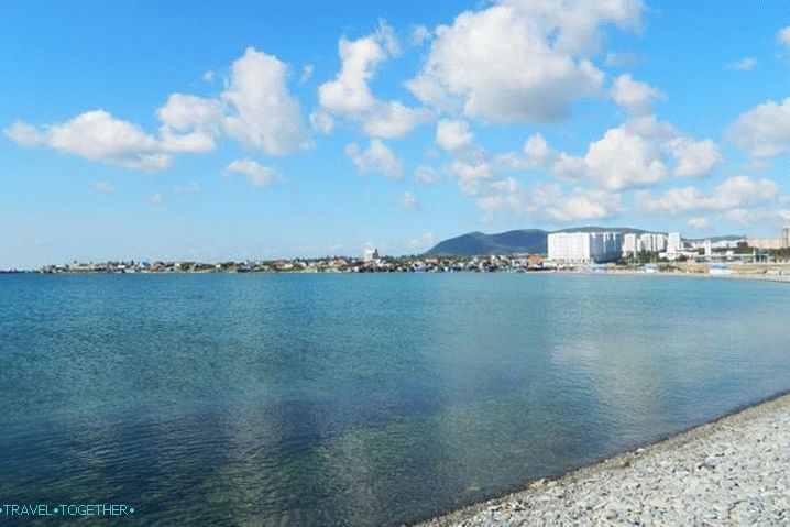 Novorossiysk, plaže so tukaj prodnate