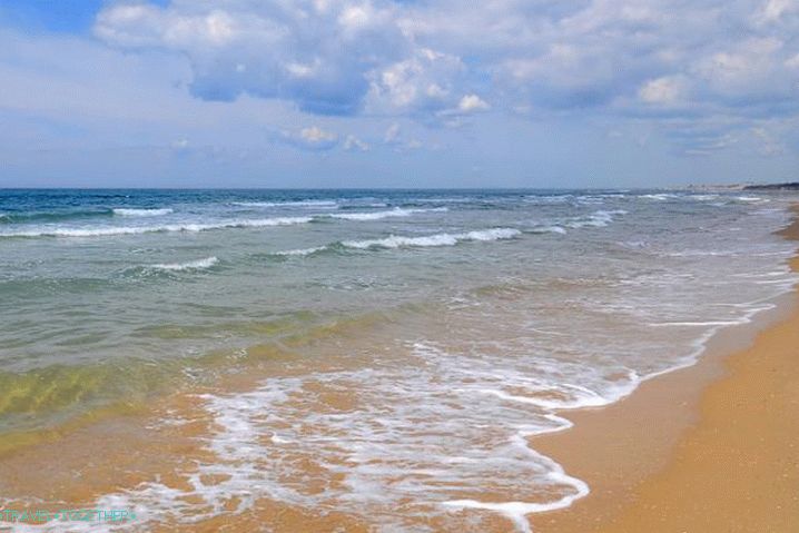 Yeisk, peščene plaže