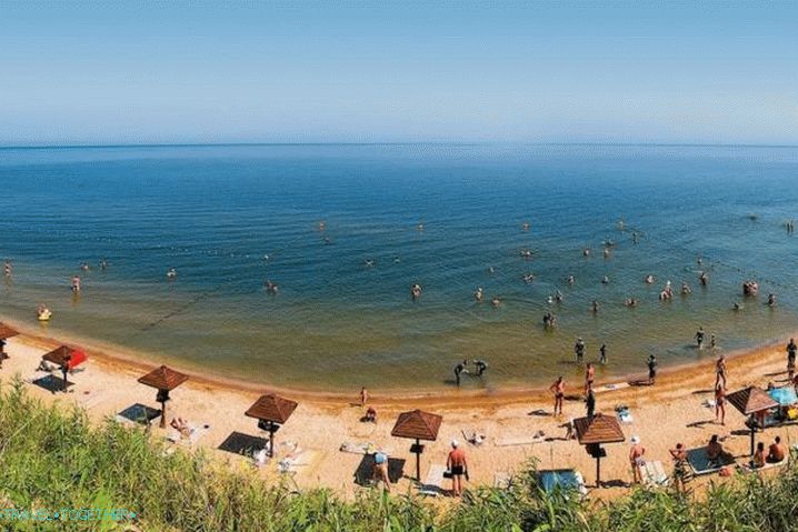 Stolitsa Golubitskaya, plaže