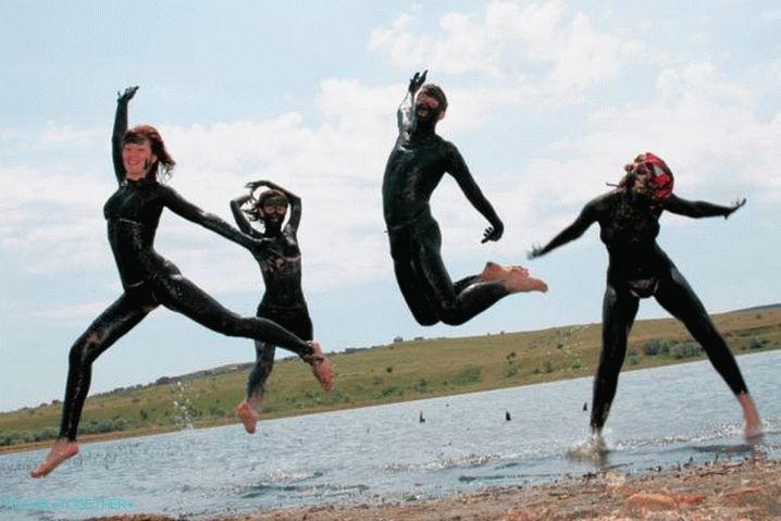 Vas Golubitskaya, pojdite na jezero Golubitskoe in razmaz z zdravilnim blatom