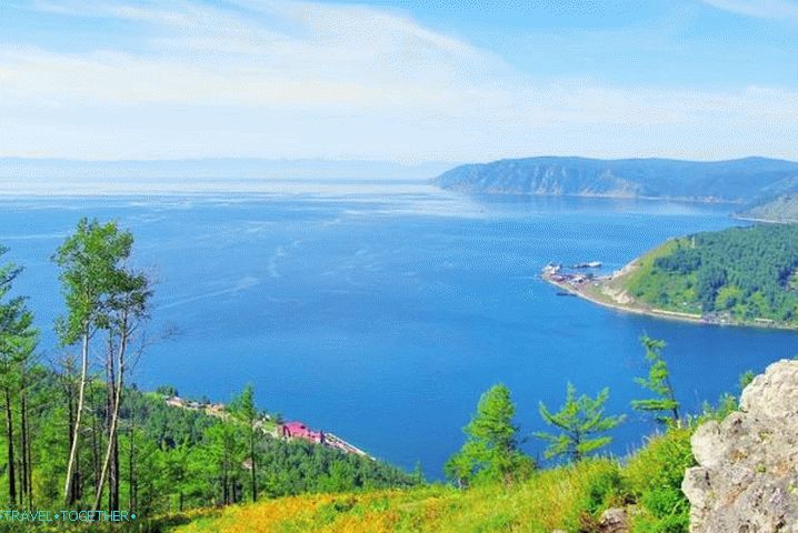Bajkal, Pogled z opazovalnega krova