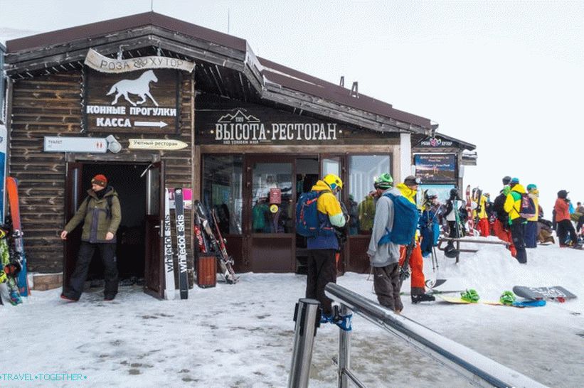 Višina restavracije 2320, Rosa Khutor